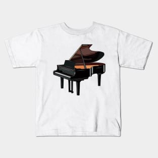 Piano cartoon illustration Kids T-Shirt